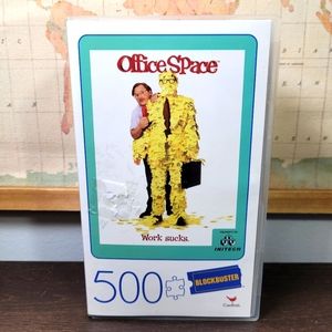 BRAND NEW Office Space "Work Sucks" W/ Vintage Blockbuster VHS 500 Piece